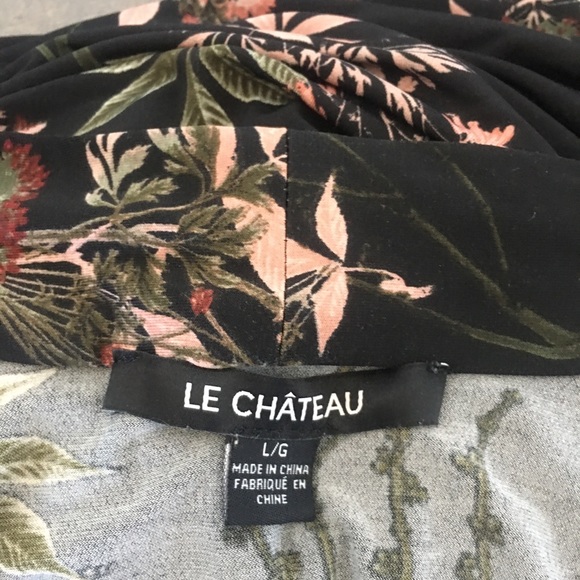 Le Chateau floral maxi dress EUC - Picture 3 of 3